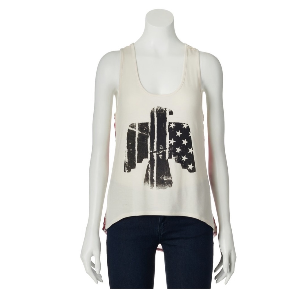 NWT Workshop Graphic Print Tank Size M